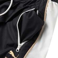 Puma T7 UNITED IN MOTION 编织撞色短裤，男士运动休闲健身跑步 5 英寸短裤，629233-01