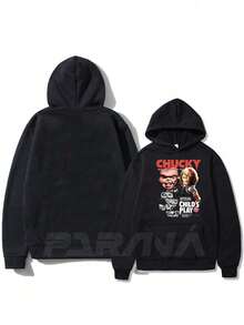 Boneco Sweatshirt Cold Weather Blouse 100% Cotton Unisex - Fast Shipping - 黑色 - 查看 1