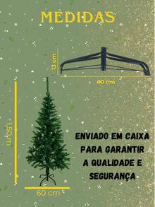 Green Canadian Pine Christmas Tree 1.50MTS With 360 Branches And Compact Iron Base Easy To Assemble - xanh quân đội - Xem 3