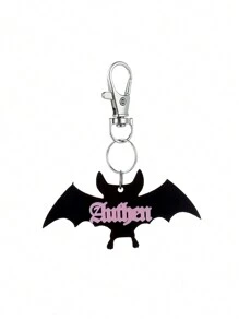 Customized Products Personalized Acrylic Key Ring Customized Name Key Ring Key Chain License Plate Label Driver's License Label Memorial Customization Unique Gift (Customized Notes Can Only Be Made In English, Other Languages ​​Will Be Translated Into English Acrylic Bat All Year Round