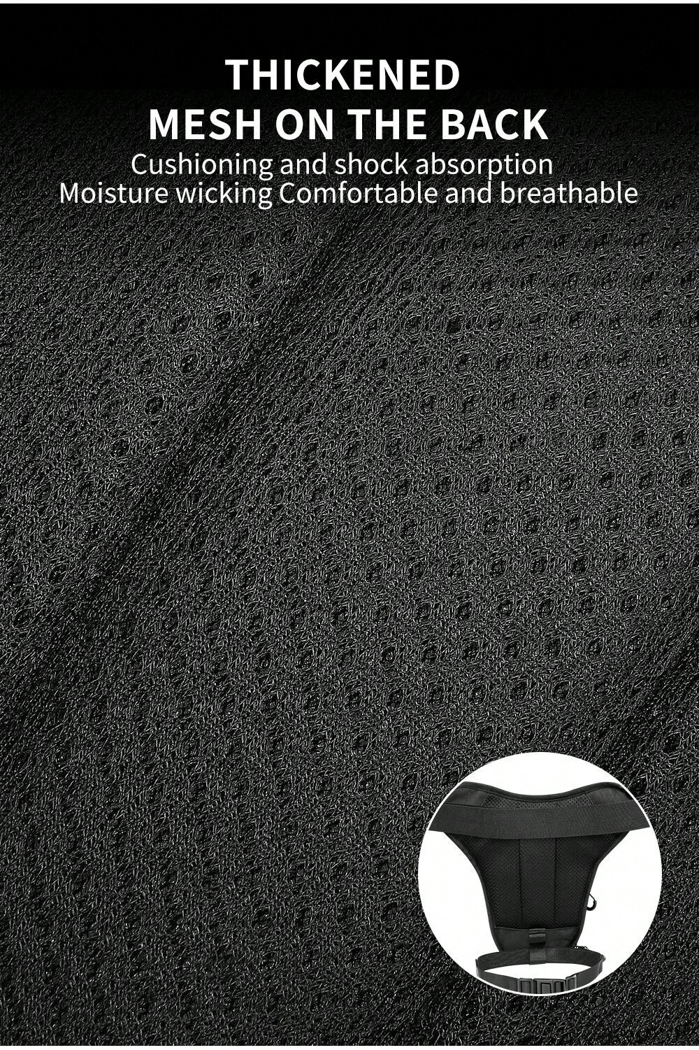 WOSAWE WOSAWE Motorcycle Rider Leg Bag Portable Motorcycle Riding