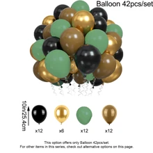 Army Party Decoration, Camo Birthday Party Decorations, Party Decorations, Army Birthday Party Decorations, Army Plastic Tablecloth, Camo Green And Brown Balloons, Camo Flag Pennant Banner, Millitary Party Accessories - Camouflage Party Set - View 11