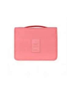 Toiletry Bag Men's Women's Travel Bag Toiletry Organizer With Divider 11002 - 粉色 - 查看 4