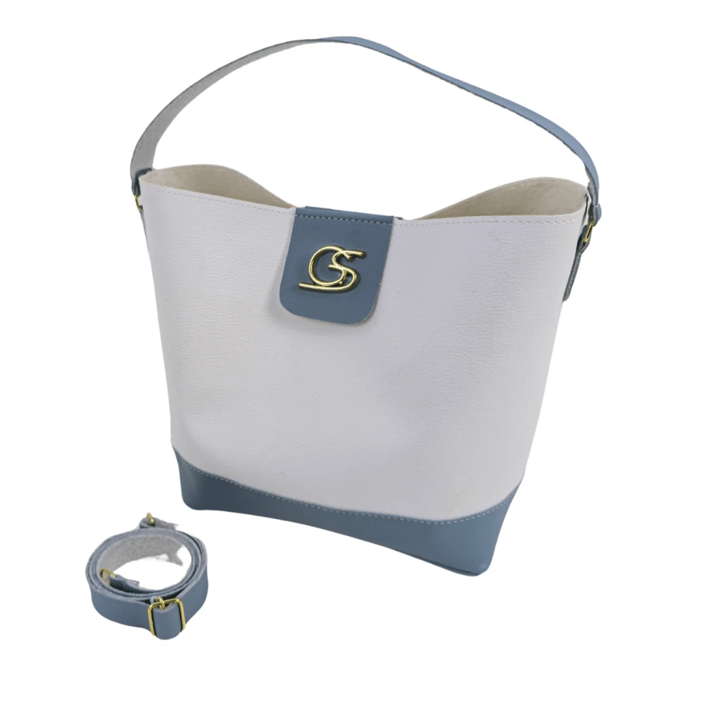 Charming Gaby Show Women's Bag - 藍白色 - 查看 1