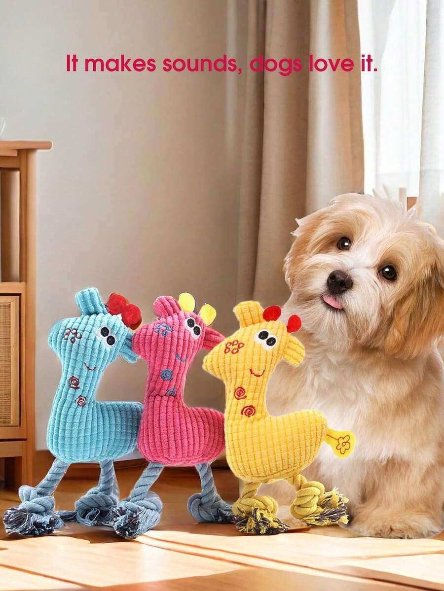 1 件爱狗人士和狗妈妈喜爱的玩具，适合小型犬爱好者和狗妈妈喜爱的咀嚼玩具，适合小型犬爱好者和狗妈妈喜爱的猫/狗爱好者礼物和狗/猫妈妈喜爱的宠物毛绒玩具，皱褶爱狗人士和狗妈妈喜爱的咀嚼玩具，适合幼犬的咀嚼玩具，爱狗人士和狗妈妈喜爱的咀嚼玩具，吱吱作响的爱狗人士和狗妈妈喜爱的小狗，爱狗人士和狗妈妈喜爱的咬 - 彩色 - 查看 1