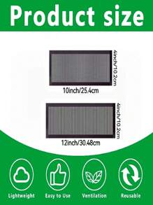 1 件通风口防尘网，可拆卸和可重复使用的地板通风口盖，防虫气流过滤器