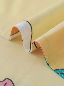 3 件套卡通印花幼儿园学生儿童婴儿托儿所床上用品套件（1 件羽绒被套 + 1 件床垫套 + 1 件枕套） - 快樂吖 - 查看 8