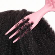 Wet Curly Hair Brush, Defining Curl Hairbrush Soft Nodes Massage, Detangling Black People Round Detangler, Trident Brushes Reduce Hair Pulling & Curl Separation, Shaping And Styling Tools For Women Men Girls - Multicolor - View 8