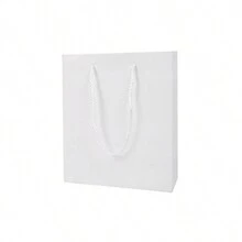 Bolsas de papel kraft con asas, bolsas de embalaje de regalo, bolsas de papel para tarjetas, Navidad