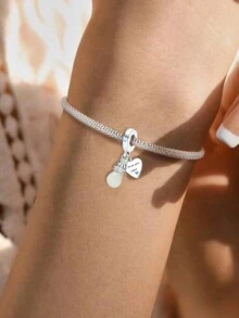 1Pc Giáng sinh thời trang dễ thương bóng đèn phát sáng loạt hạt quyến rũ phù hợp cho phụ nữ vòng tay vòng đeo tay tự làm đồ trang sức và trang phục hàng ngày phù hợp trang trí đồ trang sức cho bé gái - bóng đèn 3D - Xem 2