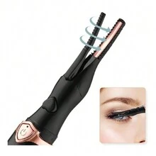 Portable Electric Eyelash Curler Curling Iron With 3 Heated Temperature Modes USB Electronic Tool - 巴西插電(127V) - 查看 5
