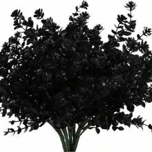 1 束人造花，假户外抗紫外线植物人造莲花桉树绿植灌木新娘婚礼花束适用于家庭花园派对婚礼装饰 - 彩色 - 查看 20