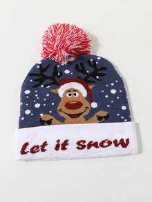 Gorro de malha jacquard unissex, gorro quente para esportes ao ar livre, eventos de Natal, festas, cosplay e uso diário, outono/inverno. - Chapéu de malha - Ver 10