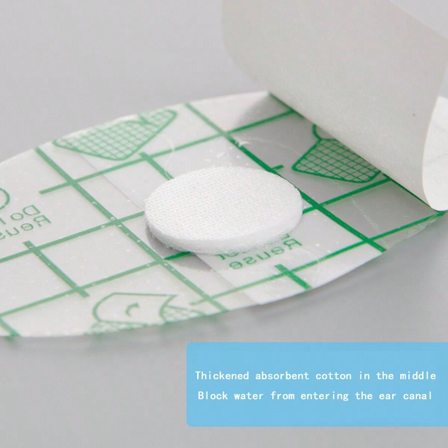 20pcs Waterproof Ear Covers, Made Of PU Membrane, Protective Ear