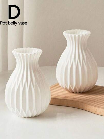 Piece Of Artificial Flower Plastic Vase (Only The Vase), Weddings, Rooms, Hotels, Parties, Events, s. view 2