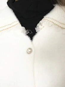 WOMEN'S BLAZER COAT - 白色 - 查看 6