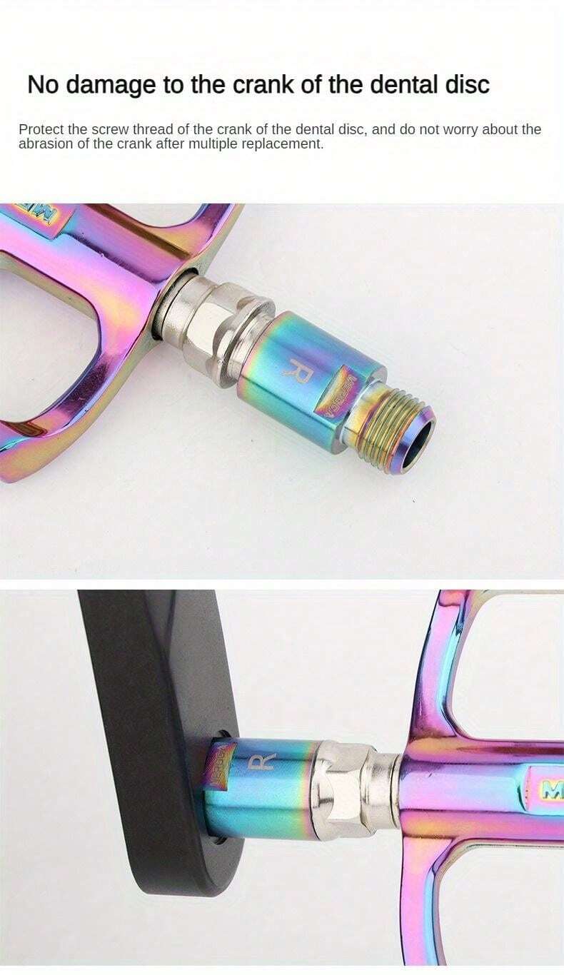 Rallonge Essieu Pédale Vélo Acier Inoxydable 16mm Ou 20mm - Filetage 9/16"