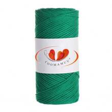 2mm Hollow  Yarn, Japanese Style Linen Round Rope For Crocheting & Weaving, Bag Making