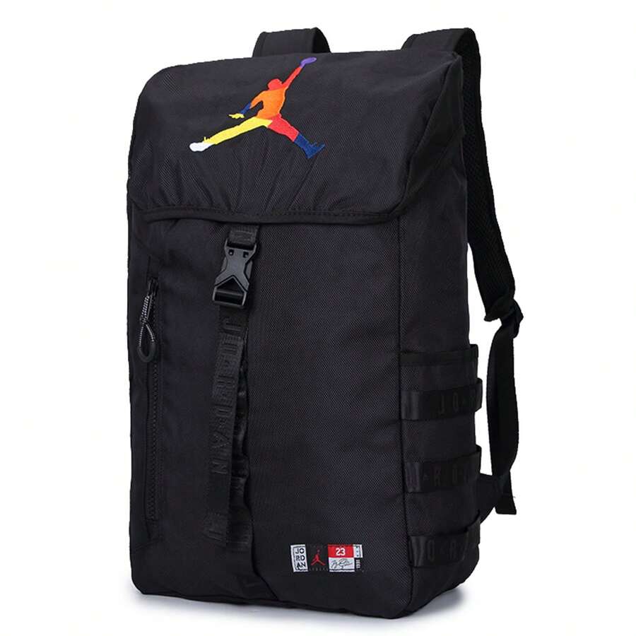 Jordan Balo thể thao bóng rổ, Túi du lịch dung tích lớn, Balo giải trí ngoài trời, JD2143027GS-002 - Nhiều màu/đen thật - Xem 1