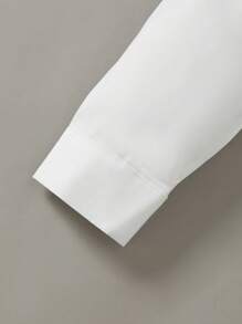 Young Boy Formal Suits Set - Long Sleeve Shirt And Waistcoat Jacket And Detachable Suspender Pants, Stylish School/Party/Wedding Outfit - White - View 6