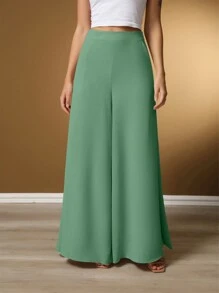 Women Pants - Mint Green - View 1