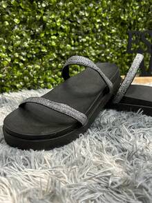 Women's  Sandal Lightweight Comfortable Flip Flop - màu đen - Xem 1