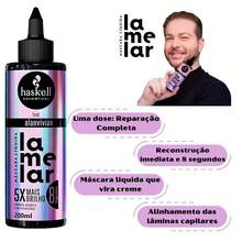 Haskell Original Shampoo/Cond Bendito Loiro 300ml + Máscara Lamelar - Azul - Visão 3