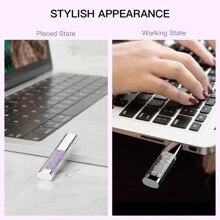 Mode Diamant Clé Usb 128gb Clé Usb Étanche 64gb Mémoire Bâton Mémoire Cel Usb 128gb  Usb Cadeau Violet