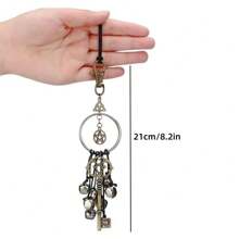 1PC Witch Bells Protection Door Hanger Hanging Witch Wiccan Decor Tree Wind Chimes Wiccan Decor Witchcraft Supplies Witches Bells For Door For Protection - Witch Bells - View 14