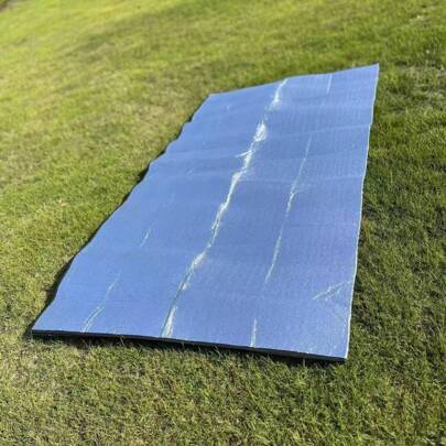 Camping Mat Foam Foil Blanket Aluminum Insulating Foam Pad Sleeping Mat Insulation Outdoor Tent Heat Reflective