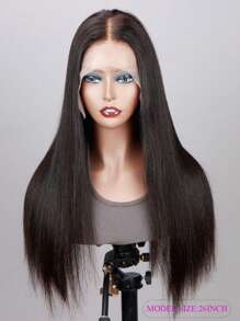 36 Inch 13x4 Lace Front Wigs Human Hair Straight Transparent Lace Front Wigs Human Hair Straight Wigs Human Hair Pre Plucked 13x4 Frontal Human Hair Lace Front Wigs For Women - SNatural - View 6