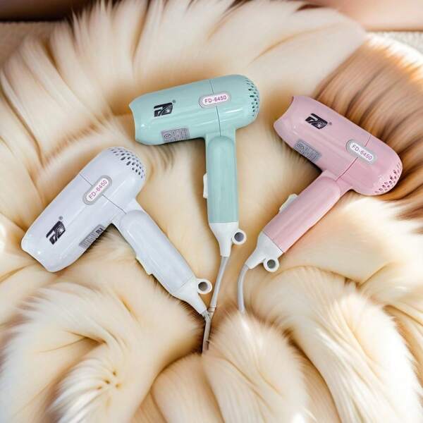 FD Mini Secadora De Cabello Pelo Portatil Potente Plegable 450w barberia
