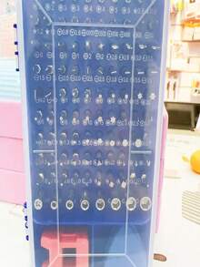 Tool Kit 115 Pieces Mini Precision Wrench Set Multipurpose Cell Phone Notebook Tablet - 藍色 - 查看 1