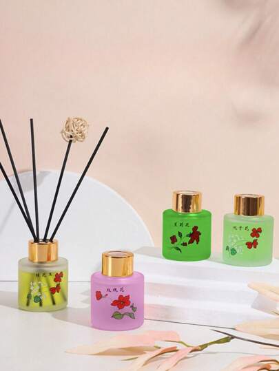 1pc 50ml Air Freshener For Toilet, Deodorizing And Aromatic, Suitable For Indoor Bathroom, Bedroom And Living Room, Wide Incense Stick Aromatherapy