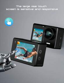 Sports & Action Video Camera - màu đen - Xem 2