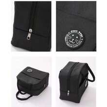Portable Thermal Insulated Cooler Bag With Cartoon Pattern - màu đen - Xem 2