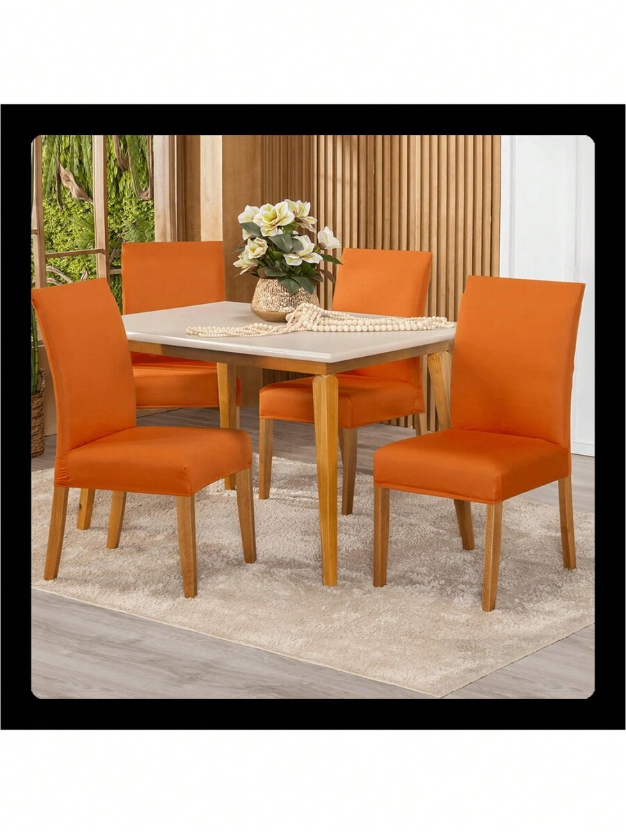 Chair Covers - Orange - View 1