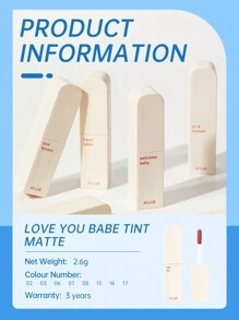 4U2 LOVE YOU BABE TINT MATTE #03, Suitable As A Gift For Girlfriend - #03 - View 7