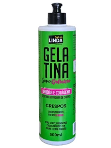 Gran Cosmetica Hair Gelatin Kit 3 Units For Curly, Wavy And Frizzy Hair Super Definition Fixation And Volumization - Bộ 3 Định nghĩa, cố định và tạo độ phồng cho tóc bằng Gelatin - Xem 3