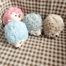 1-4 piezas Muñeco de peluche de erizo de dibujo animado lindo - Juguetes de peluche duraderos para mascotas para juego interactivo diario de buscador con perros y gatos - Multicolor - Ver 8