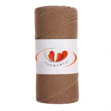 2mm Hollow  Yarn, Japanese Style Linen Round Rope For Crocheting & Weaving, Bag Making