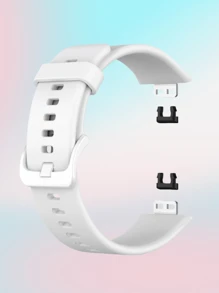 適用於 HuaweiWatch Fit1 的矽膠錶帶，多色可自由搭配對比使用，男女皆宜 - 彩色 - 查看 24