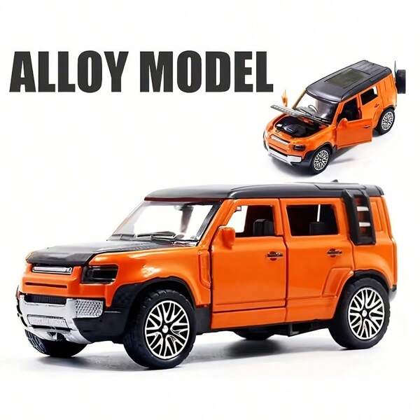 Simulated Alloy Car Models, Alloy Off-Road Car Models, Realistic Simulated Sports Car Toy Models, Door Opening Sports Car Toy Car Ornaments, Back To School