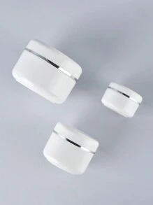 Bộ 1/2 hũ đựng mỹ phẩm rỗng có thể tái sử dụng 20g/50g/100g, hộp đựng đồ dùng vệ sinh cá nhân du lịch có nắp đậy, chống rò rỉ, kèm thìa lấy mỹ phẩm, thích hợp đựng kem dưỡng da, sữa dưỡng thể, mỹ phẩm, thuốc mỡ, mặt nạ, đồ dùng cần thiết khi đi du lịch, tập thể dục, học tập, cắm trại, đi biển, nước hoa mini, nước hoa dành cho nữ/nam. - Nhiều màu - Xem 8