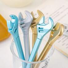 Creative Stationery Metal Wrench Ballpoint Pen, Novelty Gift Pen, Plastic Wrench Ballpoint Pen, Office Stationery, Unique Metal Tool Pen, Student Gift - Multicolor - View 13