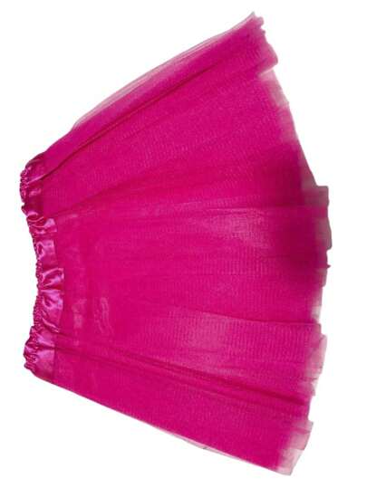 Falda Tul Niña de 3 Capas UNITALLA (3 a 12 años) para Ballet, Danza, Halloween, Fiesta. Cosplay. tela de Malla transpirable Infantil, Niñas Pequeñas para Vestir Casual