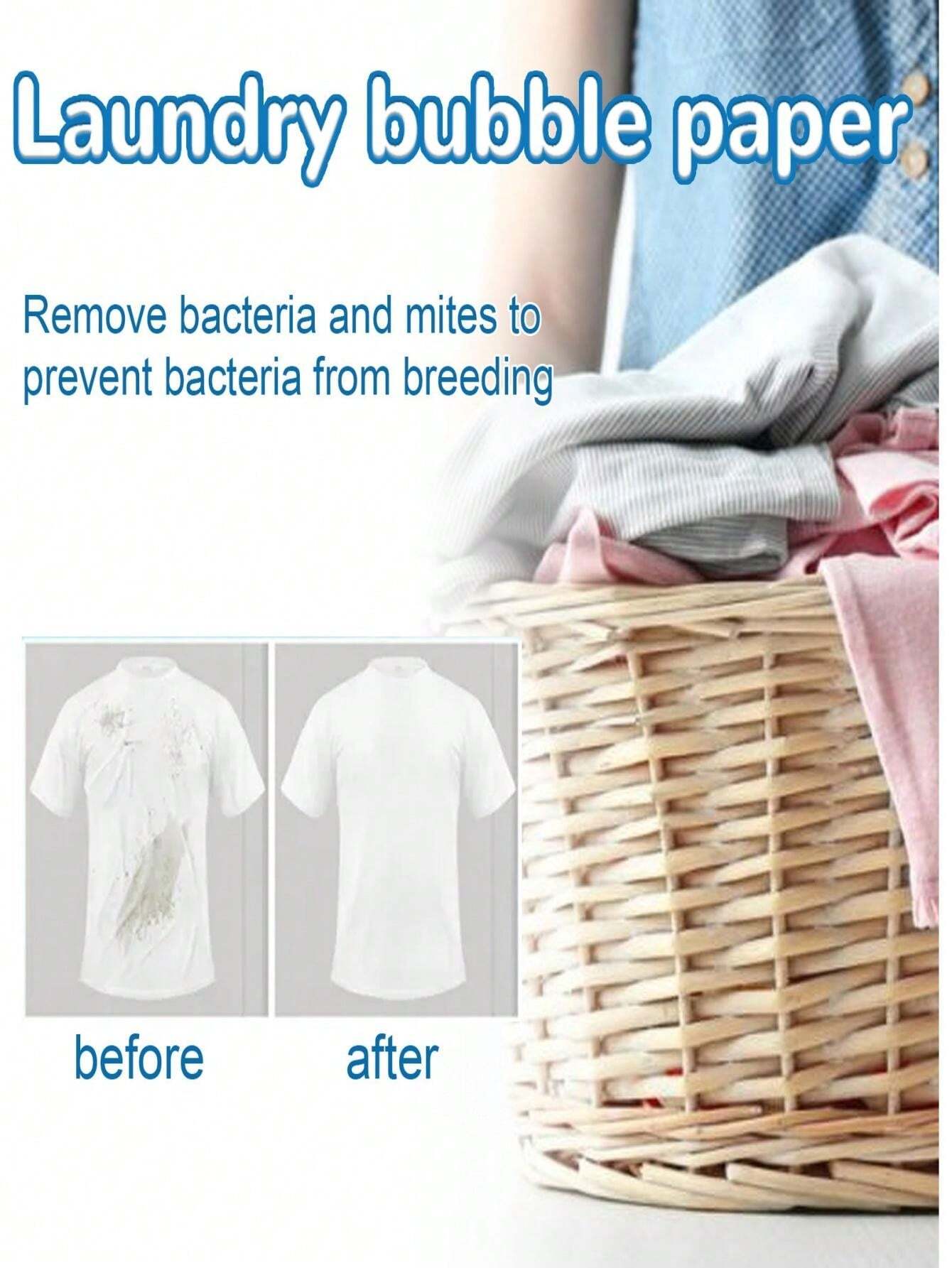 Washing Bubble Paper Cleaning StainRemoving Concentrated Washing