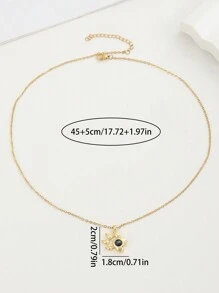 Collier personnalisé, collier pendant avec patte de chat mignon, collier à projection "Je t'aime" en 100 langues, collier personnalisable avec photo noir et blanc gravée comme dans les films pour petite amie, maman, meilleure amie, pour un port quotidien