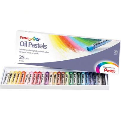  Giz Pastel Oleoso Pentel
