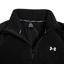 Under Armour Strickjacke für Herren im Boyfriend-Stil mit Stehkragen, lässig geschnittenes sportliches Top, thermisch gefütterte warme Outdoorbekleidung